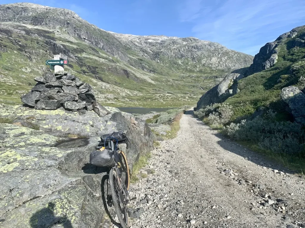 Rallarvegen gravel road