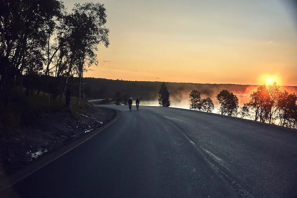 Sonnenaufgang bei Røros
